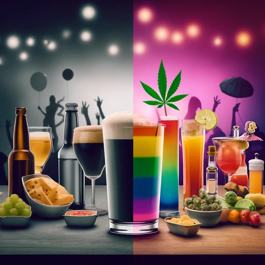 Rethinking Happy Hour: Replacing Alcohol with THC Drinks