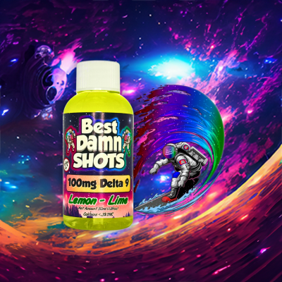 EXPLORE - The Best On-The-Go THC Shots - Best Damn Gummy's - Retail