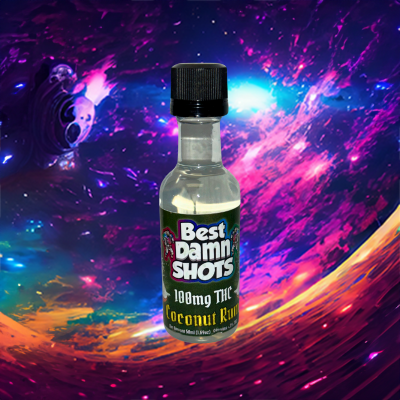 RELAX - The Best THC Relaxation Shot - Best Damn Gummy's - Retail