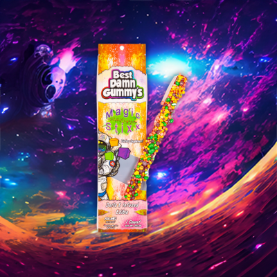 The Best Delta 8 THC Magic Stixx - Best Damn Gummy's - Retail