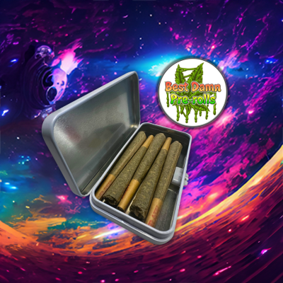 The Best Hybrid/Sativa Pre Rolls - Best Damn Gummy's - Retail