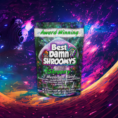 The Best Mushroom Gummies "The Shroomy" - Best Damn Gummy's - Retail