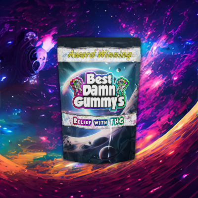 The Best Full Spectrum CBD Relief Gummies - Best Damn Gummy's - Retail