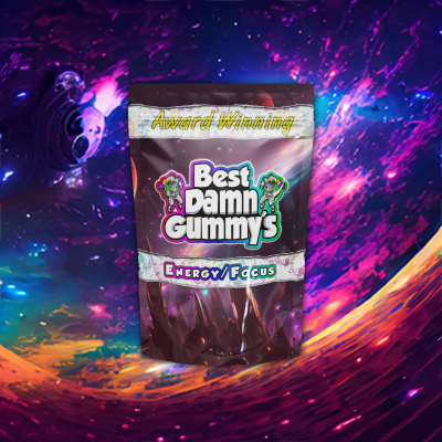 The Best THC-V Energy/Focus Gummies - Best Damn Gummy's - Retail