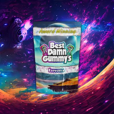 The Best H4 CBD Euphoric Gummies - Best Damn Gummy's - Retail
